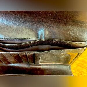 Brahmin Leather Cecelia Copa Cabana leather  clutch .matching bag also listed